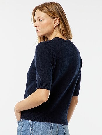 Cardigan in misto lana