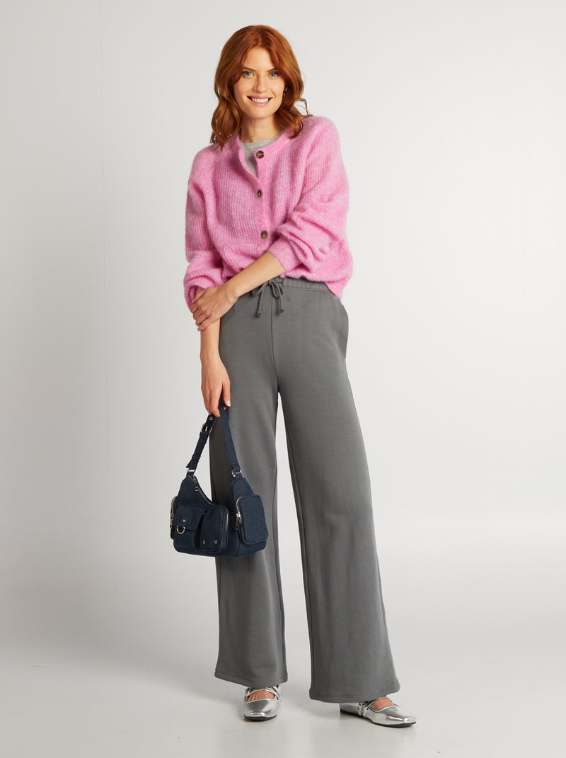 Cardigan in misto lana e mohair ROSA - Kiabi