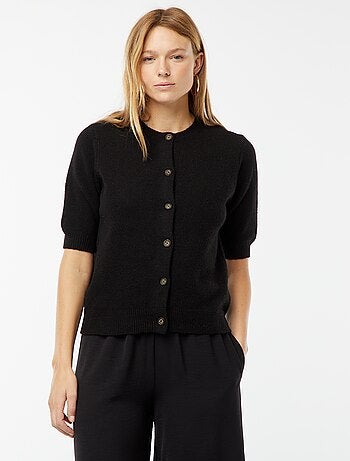 Cardigan in misto lana