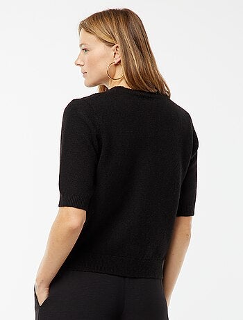 Cardigan in misto lana