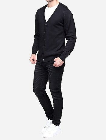 Cardigan in tessuto morbido - Frilivin