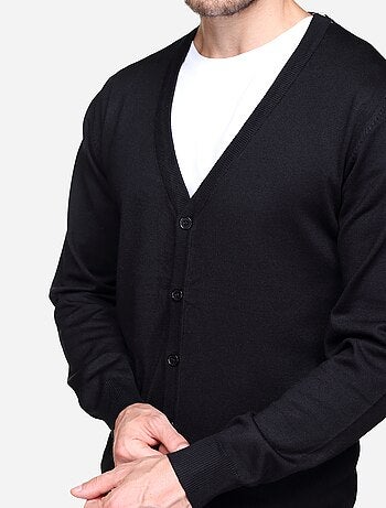 Cardigan in tessuto morbido - Frilivin