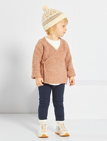 Saldi golfini neonata - moda neonata | marrone | Kiabi