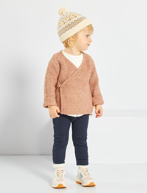 Cardigan incrociato - castano - Kiabi - 10.00€