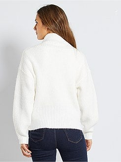 Cardigan incrociato maniche lunghe - Kiabi