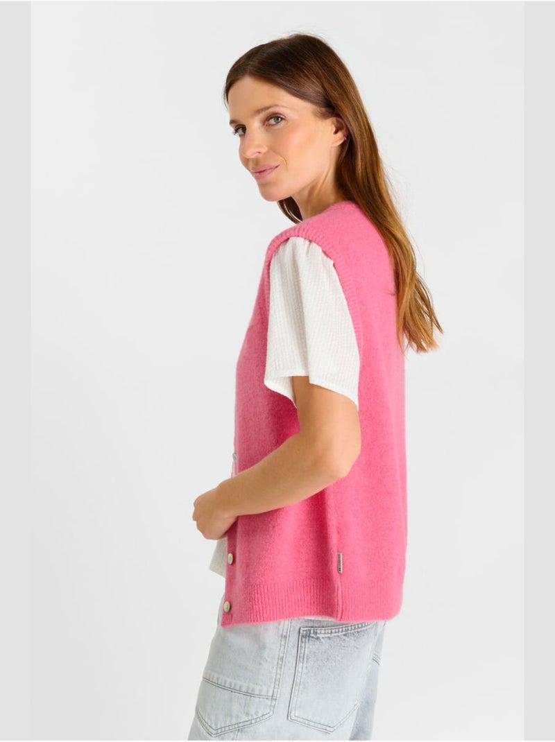 Cardigan ISABELLA Rosa - Kiabi