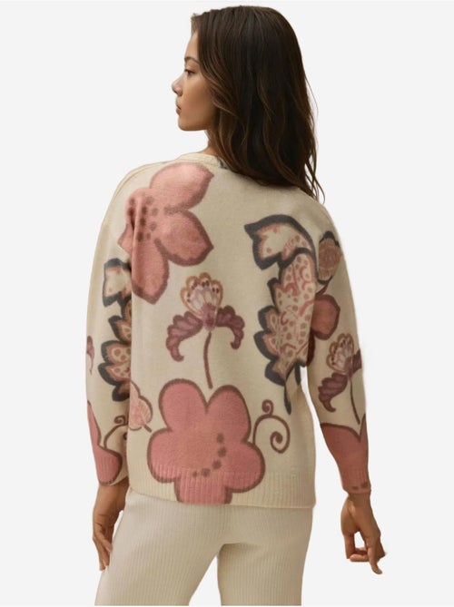 Cardigan jacquard a fiori - Kiabi Cardigan jacquard a fiori - Kiabi