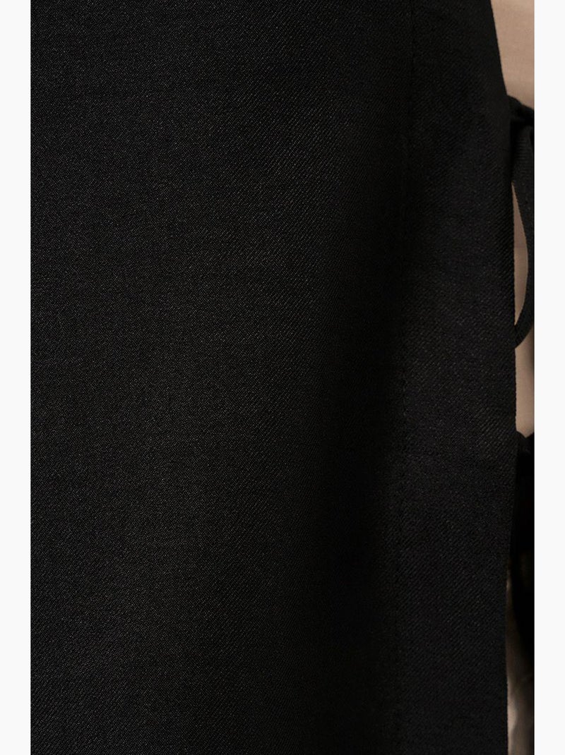 Cardigan kimono scollo a v misto viscosa bdart Nero - Kiabi