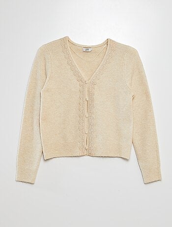 Cardigan lavorato a maglia -