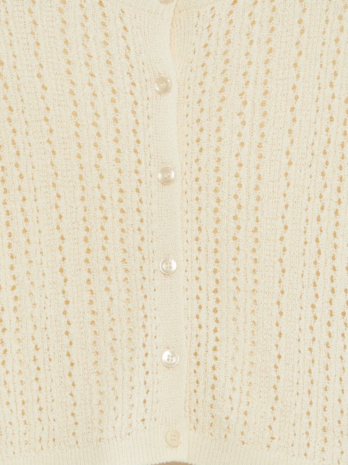 Cardigan lavorato a maglia con bottoni 'JDY' - Kiabi