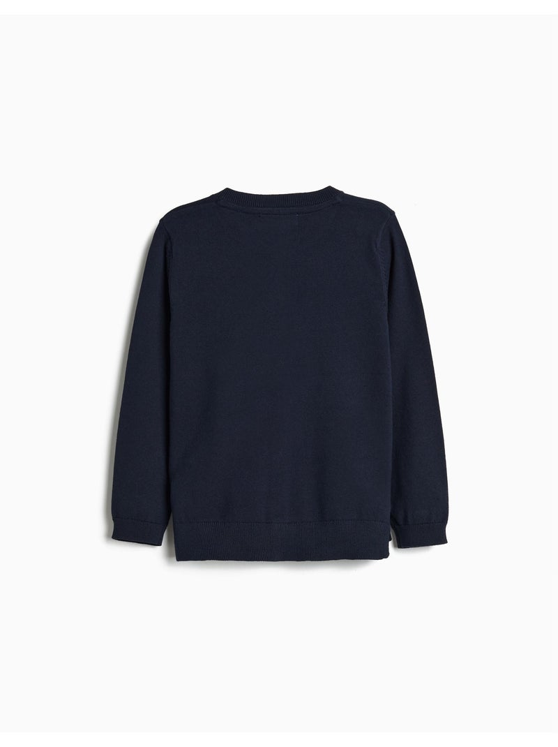 Cardigan lavorato a maglia, MO Fashion Blu - Kiabi