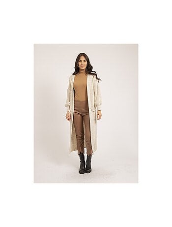 Cardigan long ouvert KORFA
