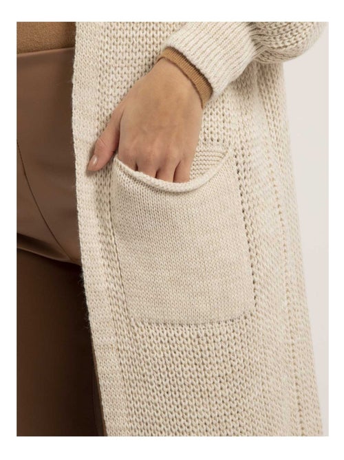 Cardigan long ouvert KORFA - Kiabi
