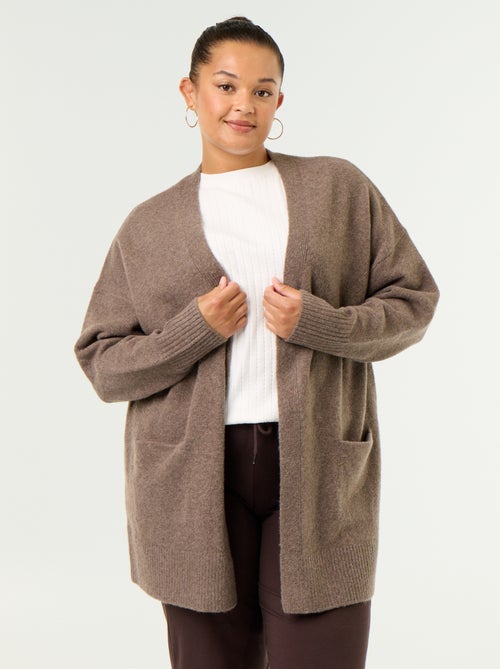 Cardigan lungo aperto - Kiabi Cardigan lungo aperto - Kiabi