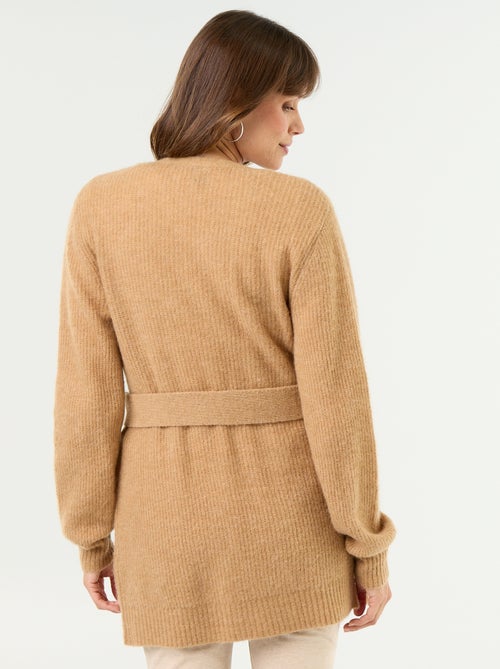 Cardigan lungo da maternità in misto mohair - Kiabi Cardigan lungo da maternità in misto mohair - Kiabi