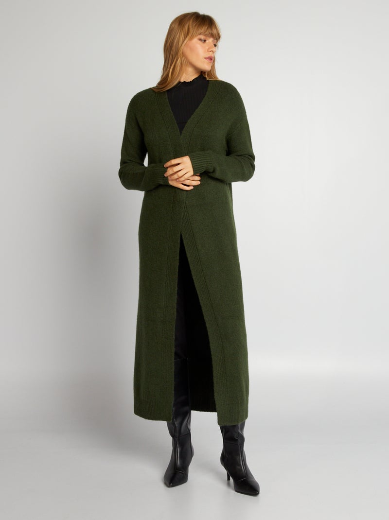 Cardigan Bergamote Kaki