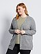     Cardigan lungo in maglia morbida e calda vista 2
