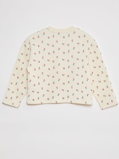 Cardigan maniche lunghe apertura con bottoni a pressione - Kiabi