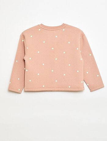 Cardigan maniche lunghe apertura con bottoni a pressione