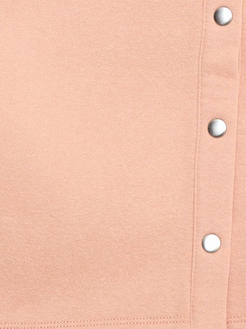 Cardigan maniche lunghe apertura con bottoni a pressione - Kiabi