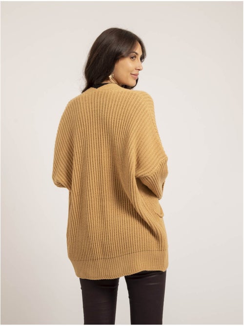 Cardigan mi-long ouvert kirsten - Kiabi Cardigan mi-long ouvert kirsten - Kiabi