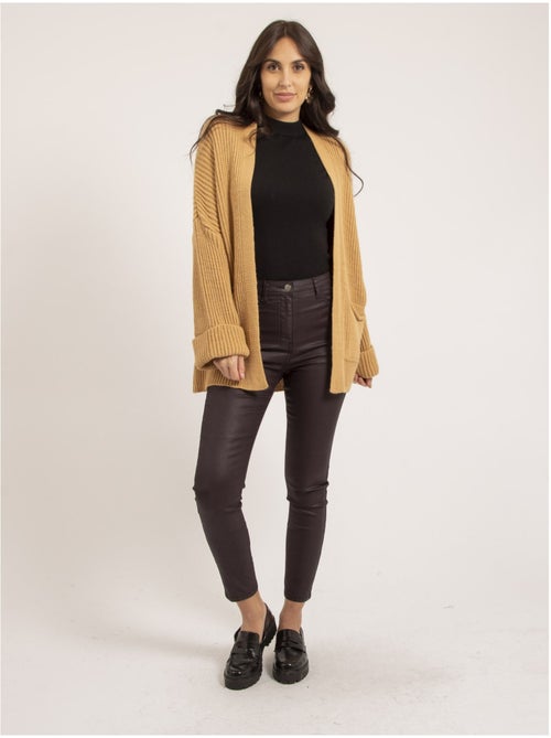 Cardigan mi-long ouvert kirsten - Kiabi Cardigan mi-long ouvert kirsten - Kiabi