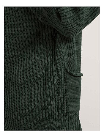 Cardigan mi-long ouvert KIRSTEN
