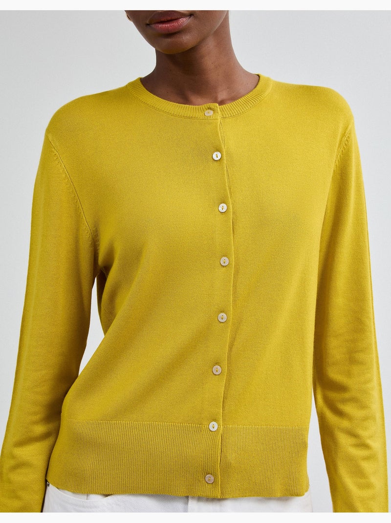 Cardigan, mo fashion Giallo - Kiabi