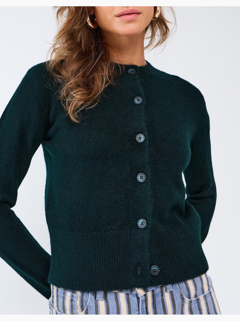 Cardigan, mo fashion Verde - Kiabi