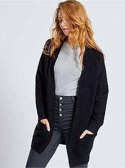 Cardigan morbido a falde - Kiabi