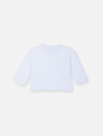 Cardigan neonato in cotone - petit mousse