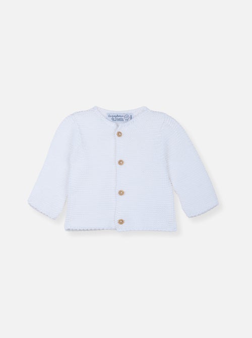 Cardigan neonato in cotone - petit mousse - Kiabi