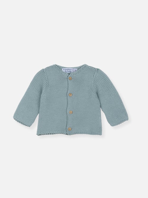 Cardigan neonato in cotone - petit mousse - Kiabi