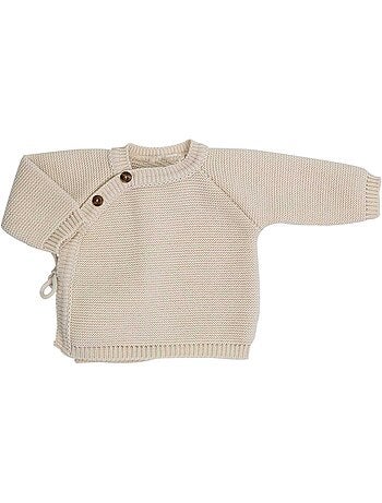 Cardigan neonato in maglia