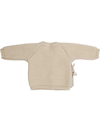 Cardigan neonato in maglia