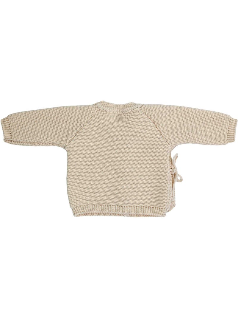 Cardigan neonato in maglia Beige - Kiabi