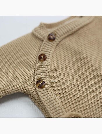 Cardigan neonato in maglia