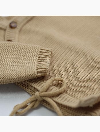 Cardigan neonato in maglia