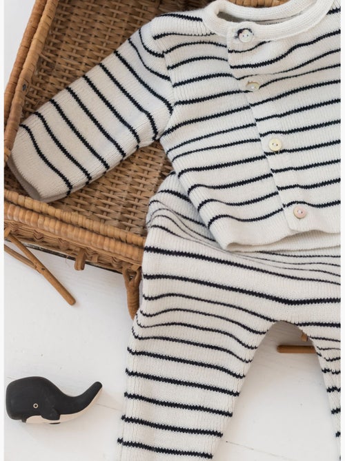 Cardigan neonato petits marins - Kiabi