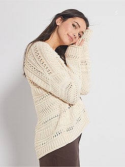 Cardigan oversize - Kiabi