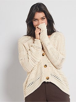 Cardigan oversize - Kiabi