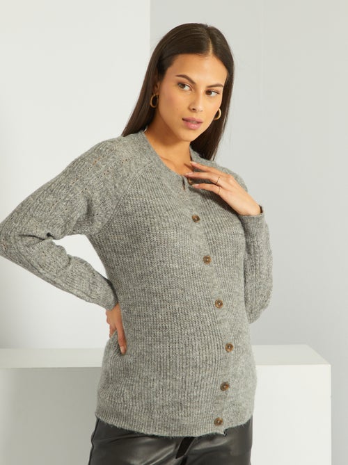 Cardigan premaman maglia calda - - Kiabi