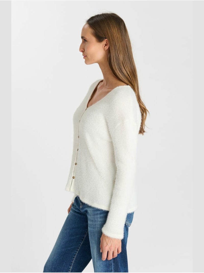 Cardigan rita Bianco - Kiabi