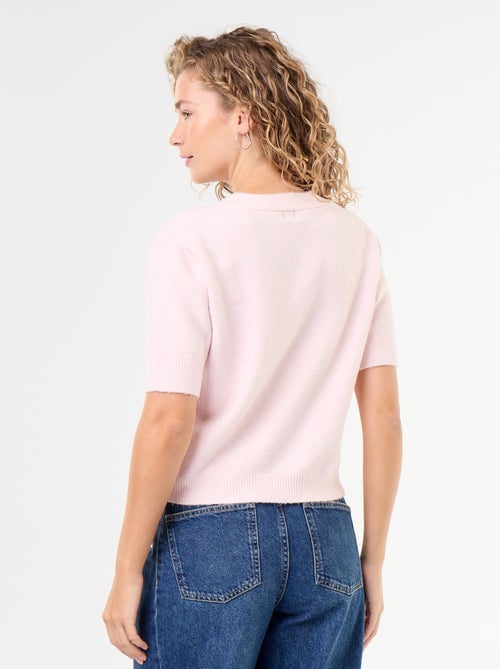 Cardigan scollo a V senza maniche - Kiabi