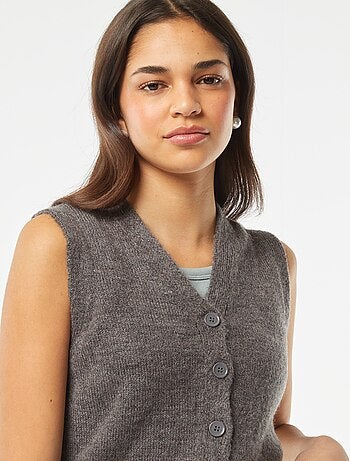 Cardigan senza maniche