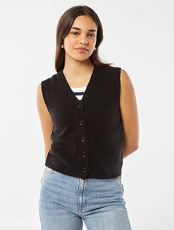 Cardigan senza maniche