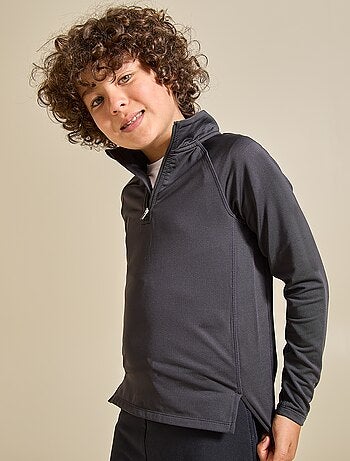 Cardigan sportivo con collo a camionista - (ekstract)
