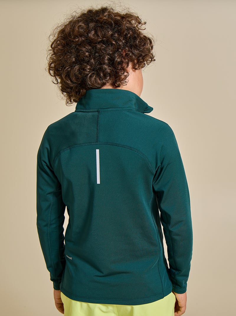 Cardigan sportivo con collo a camionista - (ekstract) Verde - Kiabi