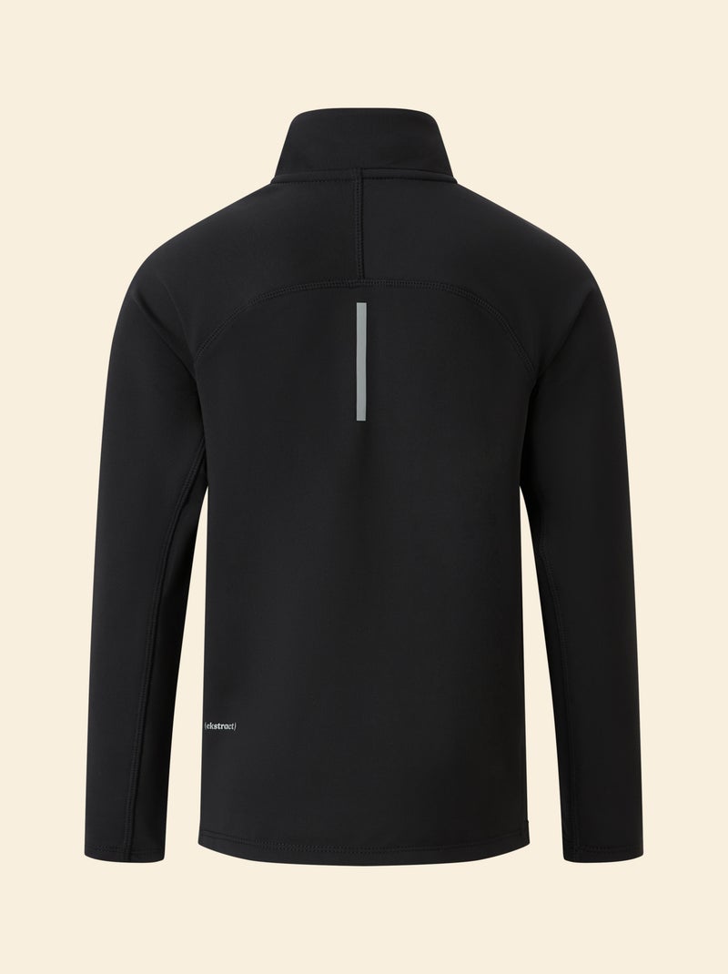 Cardigan sportivo con collo a lupetto - (ekstract) Nero - Kiabi