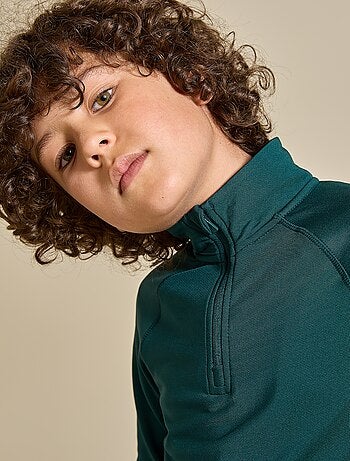 Ekstract - Cardigan sportivo con collo a lupetto